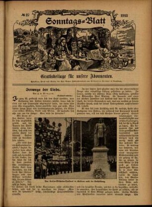 Ausgabe vom Sonntag, den 06. Juli 1913.