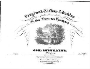 Original-Zither-Ländler : für das Piano-Forte, 1