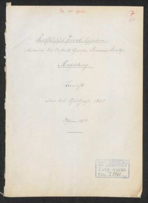 1933/34: Bericht ... - 1933/34