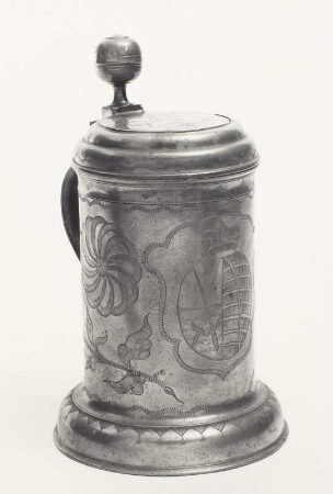 Becher mit kursächsischem Wappen