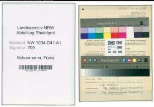 Entnazifizierung Franz Schuermann , geb. 19.04.1891 (Polizeibeamter)