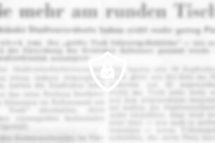 Nie mehr am runden Tisch?
