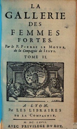 La gallerie des femmes fortes, 2