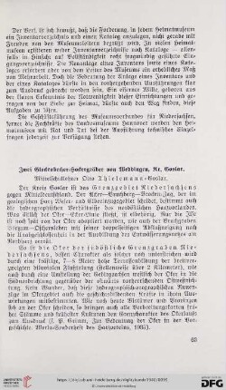 8: Zwei Glockenbecher-Hockergräber von Weddingen, Kr. Goslar