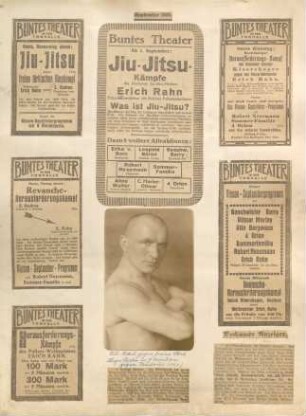 Album Erich Rahn; Jiu-Jitsu-Wettkämpfe in Bochum