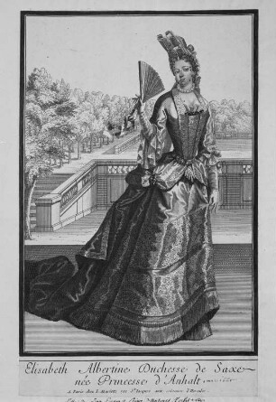 Elisabeth Albertine, Herzogin von Sachsen-Weißenfels, geb. Prinzessin von Anhalt-Dessau