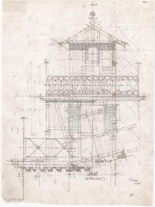 Döllgast, Hans; Bad Tölz (Bayern); Khan- Turm - Ansicht