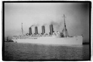 Mauretania (1907), Cunard.- The British & North America Royal Mail Steam Packet Company, Cunard Steamship Company Ltd., Cunard Line Ltd., Liver