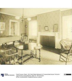 Salem, 180, Derby Street, Benjamin W. Crowninshield House / Home for Aged Women, Innenaufnahme