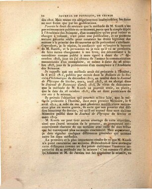 Journal de physique, de chimie et d'histoire naturelle. 89. 1819 = [T. 46]