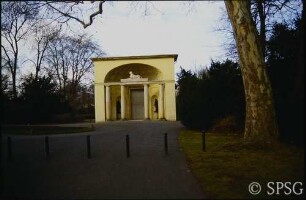 Potsdam, Neuer Garten, Orangerie, Ägyptisches Portal.