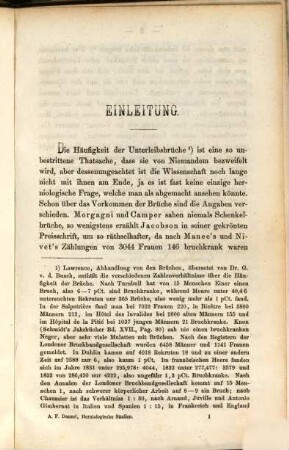 Herniologische Studien : Mit besonderer Rücksicht auf die eingeklemmten Brüche, [1]