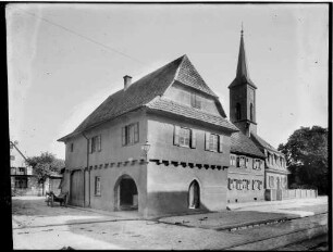 Blankenloch Hauptstraße 80 Altes Rathaus - Außenansicht