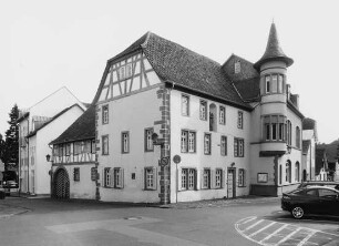 Hist. Gasthaus ''Zum Löwen'', sog. Altes Rathaus; Hanau, Haggasse 1