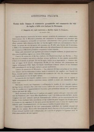 Agricoltura italiana.