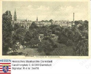 Darmstadt, Elisabethenstift / Gesamtansicht