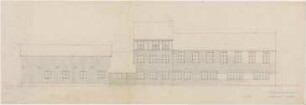Döllgast, Hans; Englschalking; Schreinerei Benedikt Schabacker, Vollmannstraße 53/55 - Südseite (Ansicht)