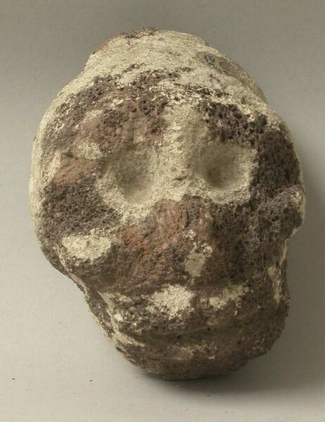 Stone skull