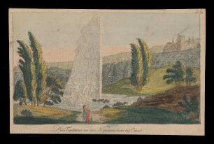 Die Fontaine an der Napoleonshöhe bey Cassel