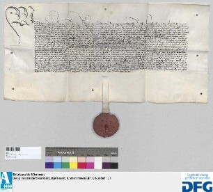 Bürgermeister etc. von Nürnberg verkaufen an Pröpstin Juliana und den Konvent zu Pillenreut für 1000 fl. Kapital 40 fl. Ewiggeld mit Rückkaufsrecht.