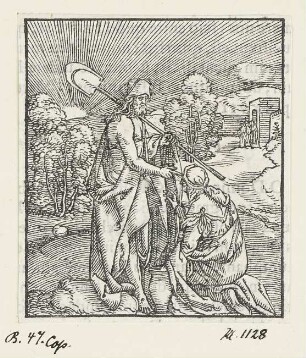Christus erscheint Magdalena, Blatt 29 der Folge "Passion"