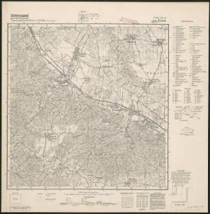 Meßtischblatt 274, 1476 : Kielau, 1938 : Kielau. - Aufn. 1908, letzte Nachtr. 1938. - 1:25000. - [Berlin]: Reichsamt für Landesaufnahme, 1938. - 1 Kt.