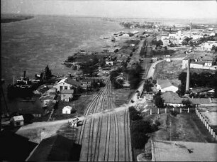 Nikolajew [Ukraine]: Südwerft vom Silo aus