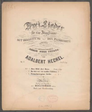 No. 3: Verschwiegene Liebe