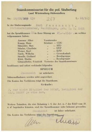 Fassnacht, Karl