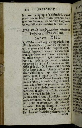 Caput XIII. - Caput XIV.