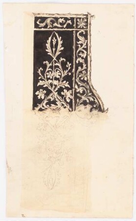 Florales Ornament: Ansicht