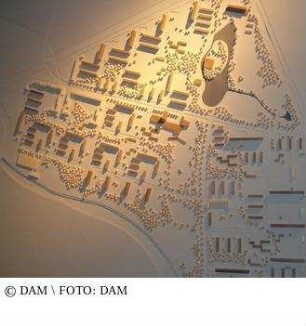Wohn- und Erholungsgebiet "Umgebung Fennpfuhl" - Stadtplanerisches Ausstellungsmodell