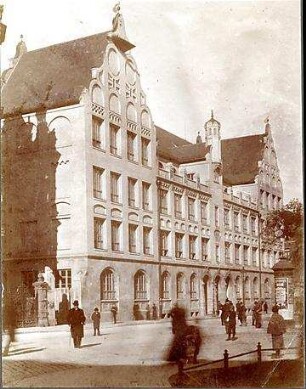 Fischer, Theodor; München, Luisenstr.; Höhere Töchter Schule - Straßenansicht