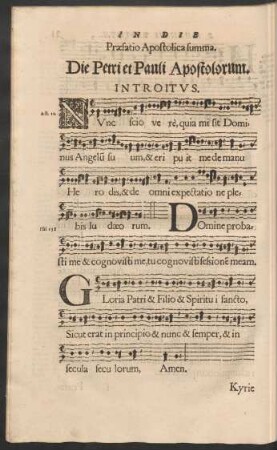 Die Petri et Pauli Apostolorum.