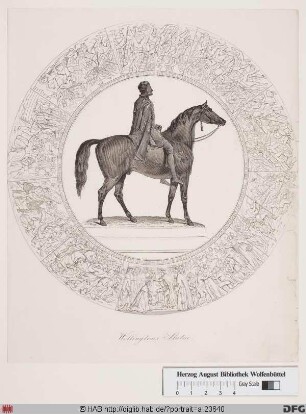 Bildnis Arthur Wellesley Wellington, 1814 1. Duke of