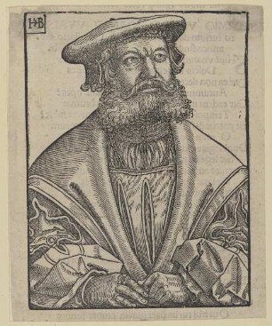 Bildnis des Helius Eobanus Hessus