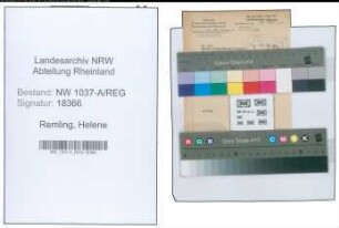 Entnazifizierung Helene Remling , geb. 00.00.0000 ()
