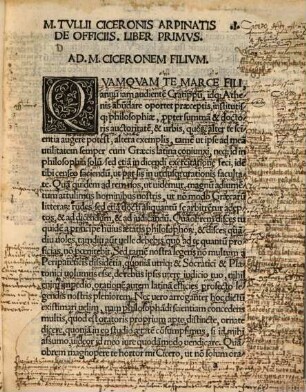 De officiis libri tres, Laelius, Cato maior, & Somnium Scipionis, cum Paradoxis, castigate impressi