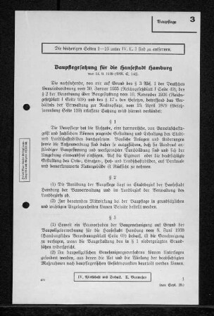 3 Baupflege