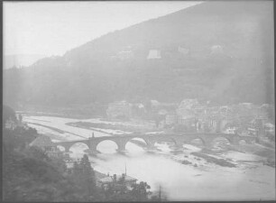 Neckarbrücke Heidelberg Ansicht vom 23.05.1913