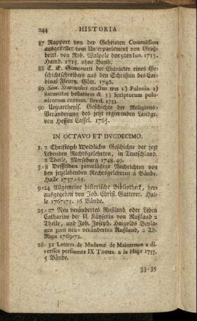 In octavo et duodecimo.