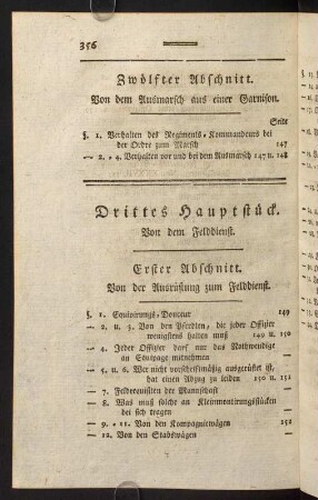 356-379, Drittes Hauptstück