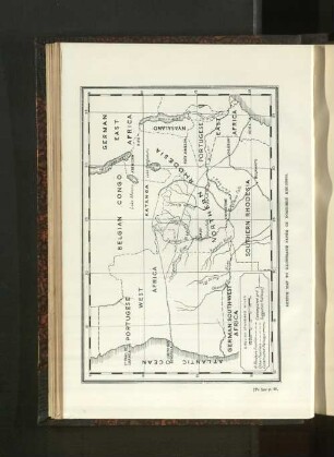Sketch Map To Illustrate Paper On Northern Rhodesia.