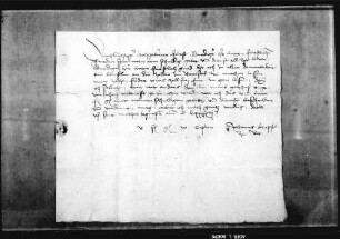 Propst Johann zu Rot bittet den Grafen Eberhard V., zehn Fuder Wein vom Remstal zollfrei ausführen zu dürfen.
