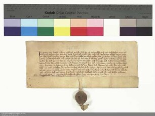 Lehenauftrag Wigands von Buches bezüglich eines halben Hauses in Berstadt für Heinrich [von Kranlucken], Abt von Fulda
