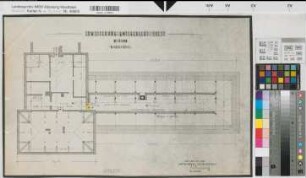 Soest, Königliches Amtsgericht und Gefängnis, Dachgeschoss, Grundriss