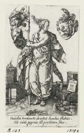 Sorgfalt, Blatt 7 der Folge "Tugenden"