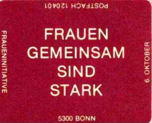 Frauenbewegung