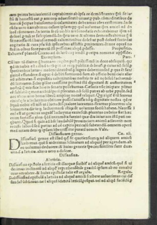Dissuasivum genus. Ca. xii.