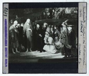 Rembrandt, Die Ehebrecherin (London NG 45) : Ausschnitt
